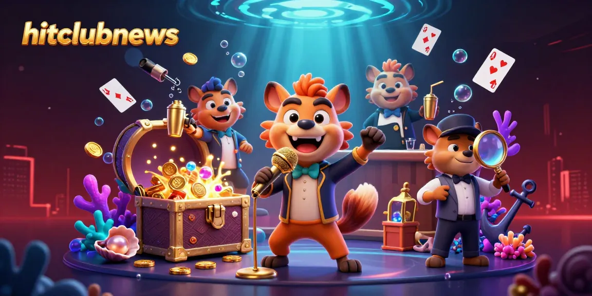 Engage in the thrilling world of hitclubnews as hyenas entertain in a vibrant casino scene.