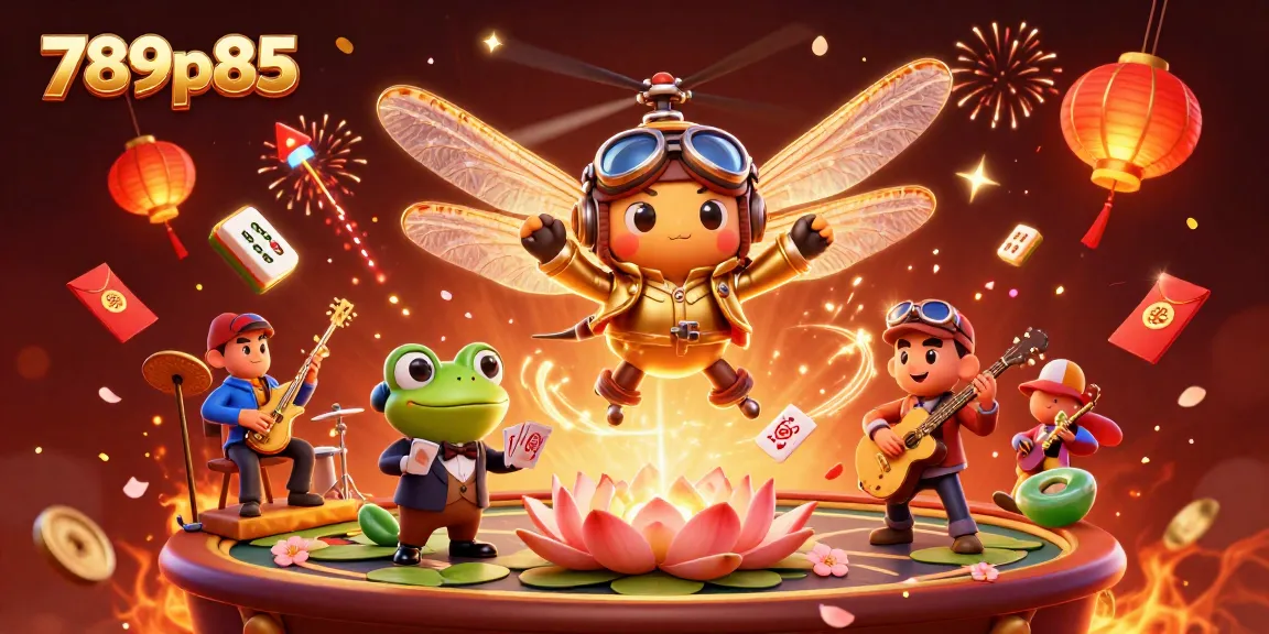 Play and win exciting casino games at 789p85 with fun dragonfly pilots and lively jazz performances.