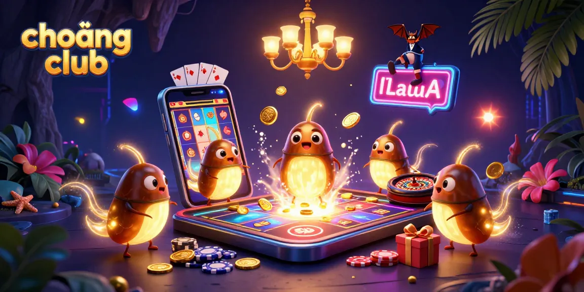 Win big at choáng club with a vibrant cave casino experience featuring glowworms and games.