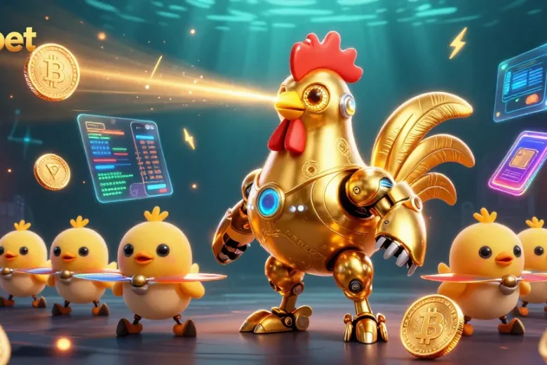 Engage in thrilling games with 88ibet's exciting golden rooster and drones amidst digital riches.