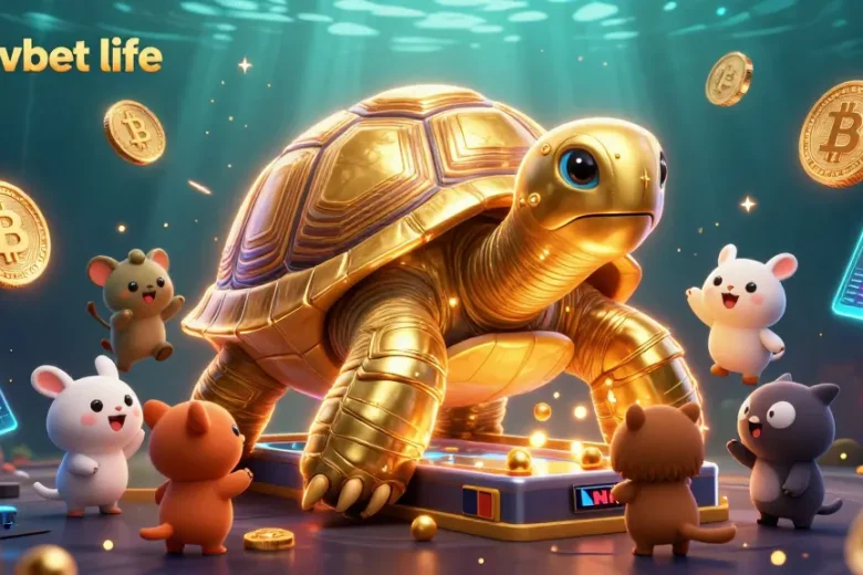 Engage in thrilling gameplay with 88vbet life at a vibrant casino scene featuring animated elements.