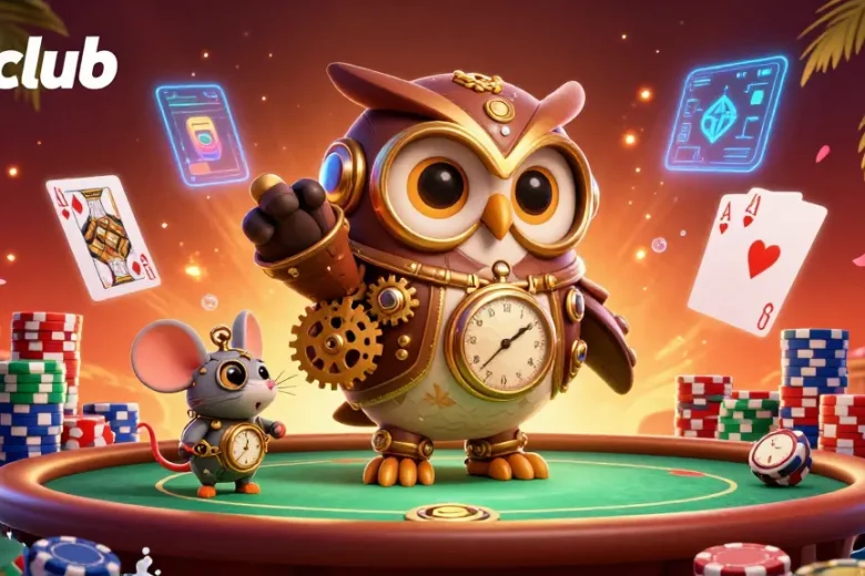 Hitclub invites players to experience the excitement of poker with vibrant colors and engaging casino elements.